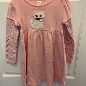 Girls Gymboree cat dress
